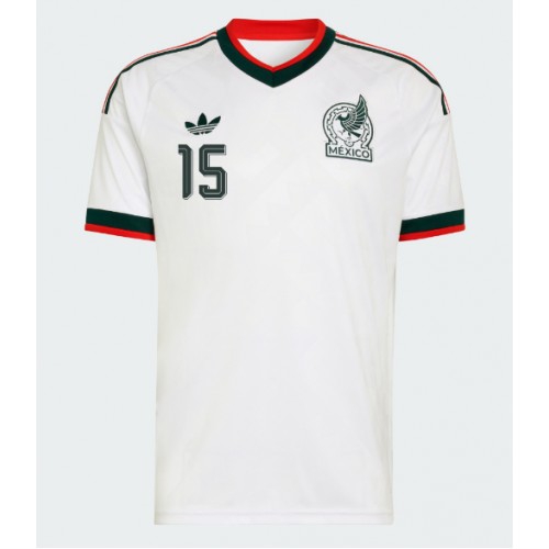 Mexiko Israel Reyes #15 Replika Bortatröja VM 2026 Kortärmad